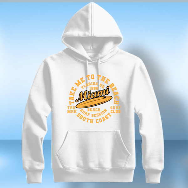 Take me to the beach Miami T-shirt - Image 4