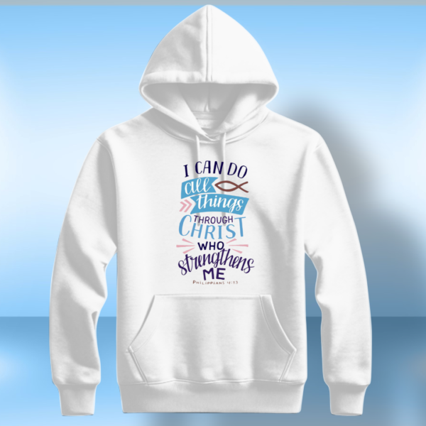I Can Do All Things Through Christ Who Strengthens Me T-Shirt - Image 6
